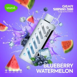 VOZOL GEAR SHISHA 25000 BLUEBERRY WATERMELON