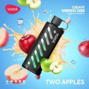 VOZOL GEAR SHISHA 25000 TWO APPLES