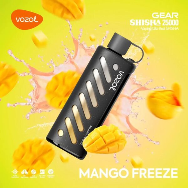 VOZOL GEAR SHISHA 25000 MANGO FREEZE