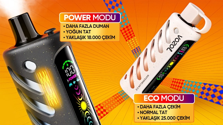 Vozol Gear Shisha 25000 Görsel 2